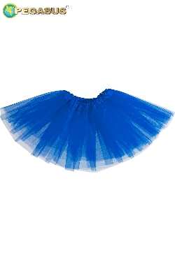 GONNA TULLE BAMBINA BLU ROYAL